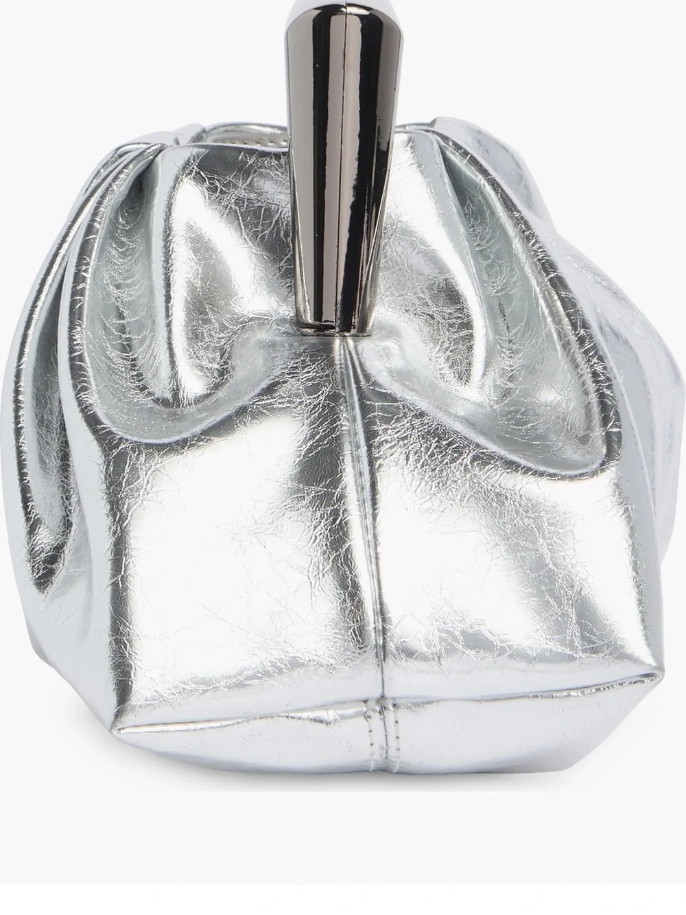 BCBGMaxAzria shiny metallic